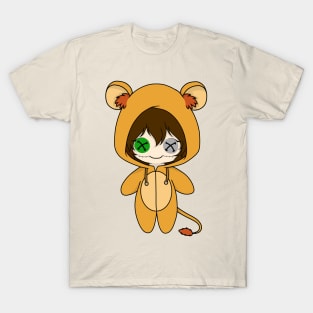 creepypasta clockwork lion costume doll T-Shirt